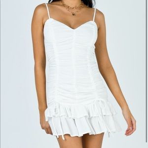 Princess Polly Diana Mini Dress White